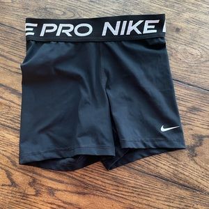 Nike pro spandex shorts. Size small